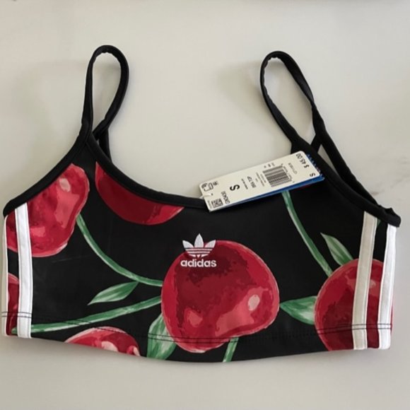 ADIDAS BRA TOP - CHERRY PRINT - Picture 3 of 6